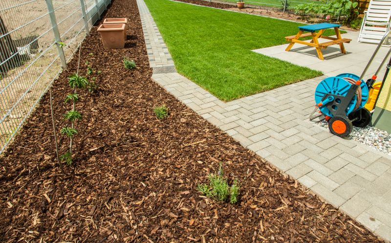 Brown Mulch Installation in Ventura County, CA