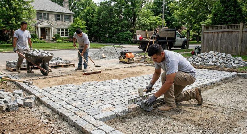 Cement Pavers Installation in Norwalk, CT
