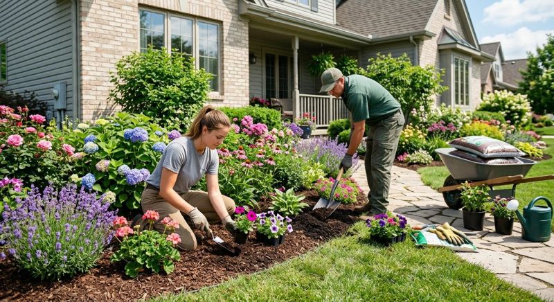 Flower Bed Maintenance in Ventura County, CA