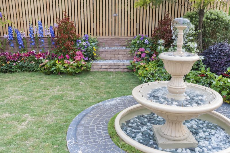 Garden Fountain Installation in Honolulu, HI