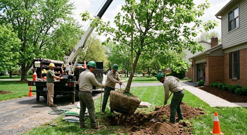 Maple Tree Planting in Honolulu, HI