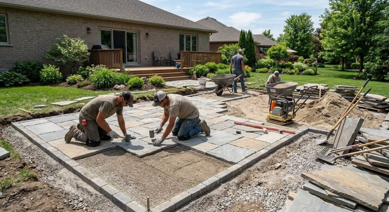 Patio Hardscaping in Fairfield County, CT
