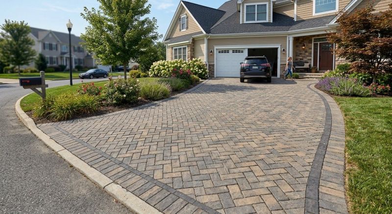 Paver Driveway Construction in Ogden, UT