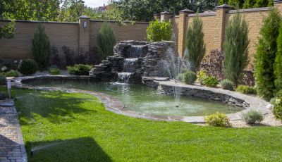 Rock Fountain Installation in Honolulu, HI