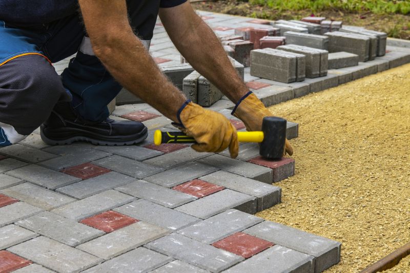Sidewalk Pavers Installation in Fairfield County, CT